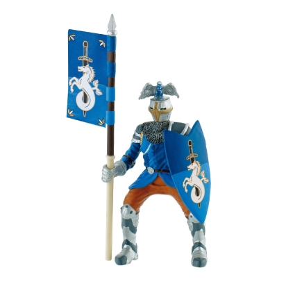 Chevalier de tournoi bleu