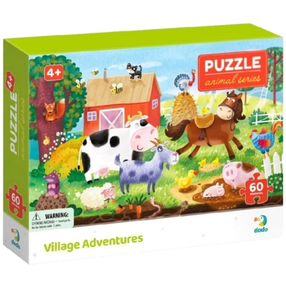 Puzzle Village Adventures, 60 pieces