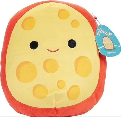 Squishmallow Mannon the Gouda Cheese 30c