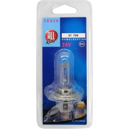 Allride 24V Lampe H7 70W Bls