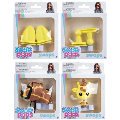 SWOP GIRAFFE 4 assortis en display de 14