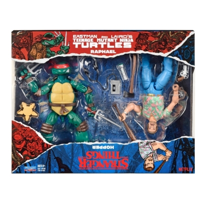 TMNT - Pack 2 figurines 15cm - Raph VS H