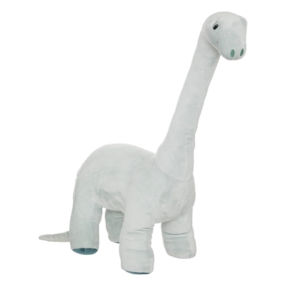 Peluche XL "Dinosaure" H90cm bleu clair