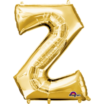 Ballon Foil Minishape Lettre "Z" Or A05