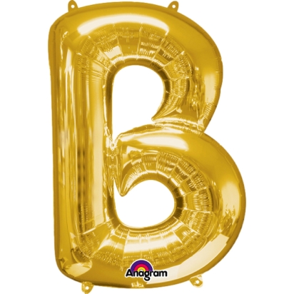 Ballon Foil MiniShape Lettre "B" or A05
