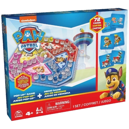 PAW Patrol – 2-pack: Memo & PopUp Spel