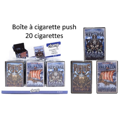 Boites À Cig.Push Viking 20Cig