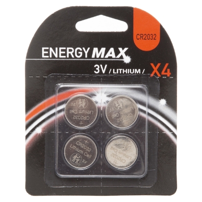 Lot de 4 piles boutons�CR2032 lithium