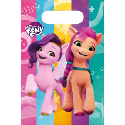 8 sacs de fête My Little Pony papier