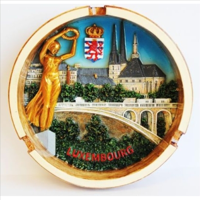 Cendrier Luxembourg monuments