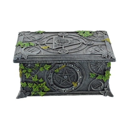 Wiccan Pentagram Tarot Box 17.5cm