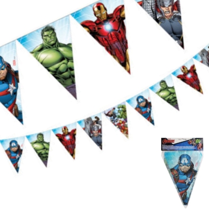 Avengers Guirlande Drapeaux 230Cm