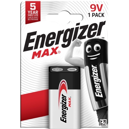 Piles Energizer MAX 9V/6LR61