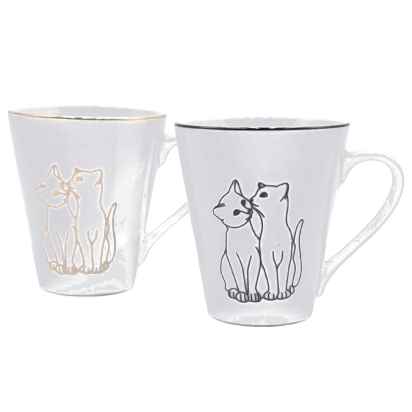 Mug Porcelaine Chat 31Cl