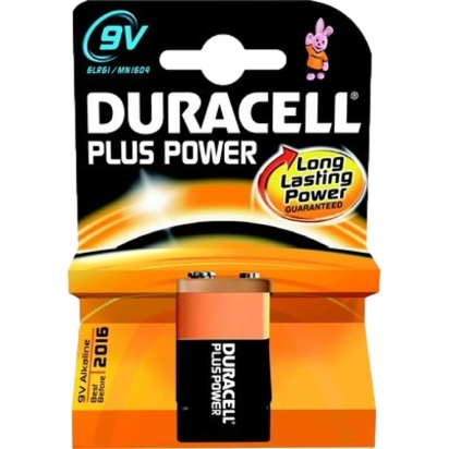 Set De 2 Piles Duracell Plus 6Lr61-9 V