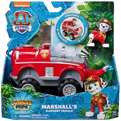 VEHICULE + FIGURINE MARCUS JUNGLE PUPS L