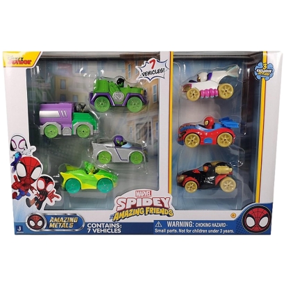 Spidey Metal Vehicles 7-Pack