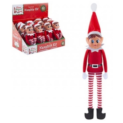 Lutin farceur mains scratch H.30cm