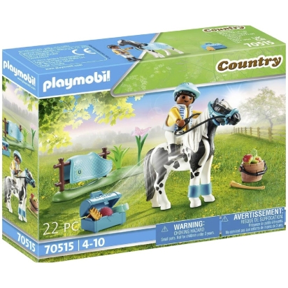 Playmobil Cavalier  et poney Lewitzer