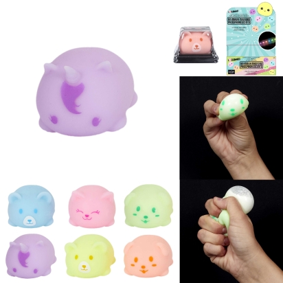 animaux a presser phosphorescents