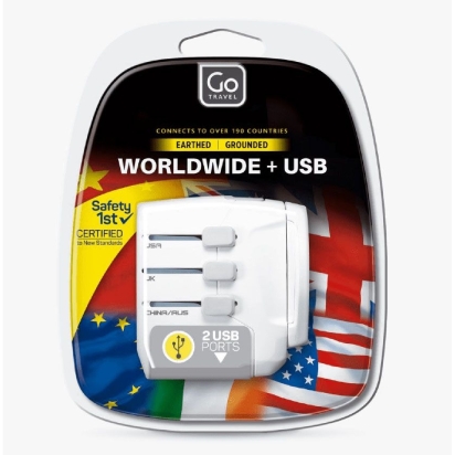 Adaptateur Worlwide  + 2Xusb