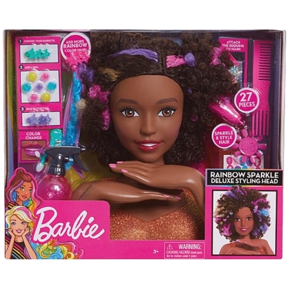 Barbie, Tête à coiffer Affro Style, 27 A