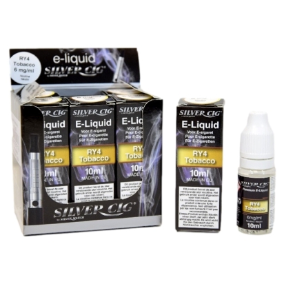 E-liqu.(10ml) Silvercig 6mg RY4