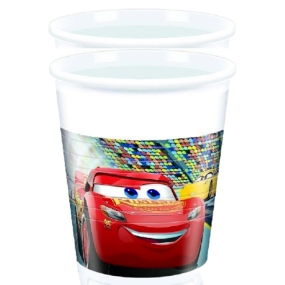 Gobelet Cars 8 Pi�ces