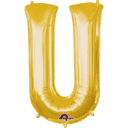 Ballon Foil MiniShape Lettre  U  or A05