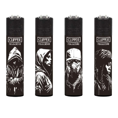 Briquets CLIPPER STENCIL STYLE