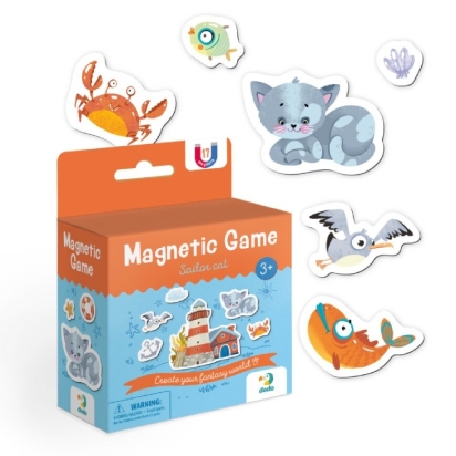 Magnetic game Sailor cat