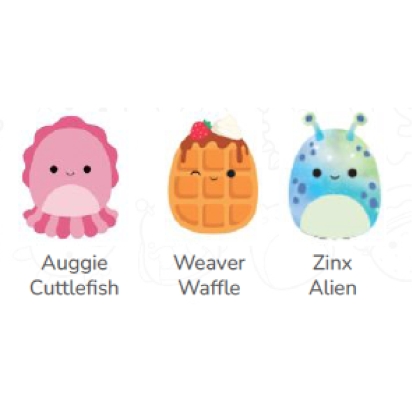 SQMM - Pack de 3 peluches - Auggie