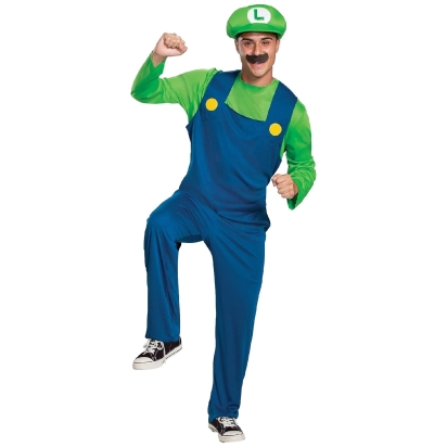 AH SUPER MARIO LUIGI ADULT M