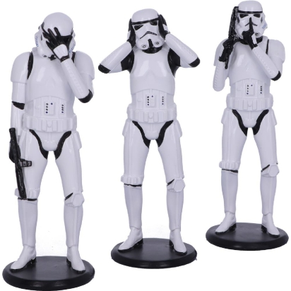 Set de 3 Stormtroopers 14cm