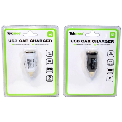 Chargeur USB voiture ASS N&B