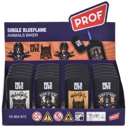 Briquet tempête animal biker