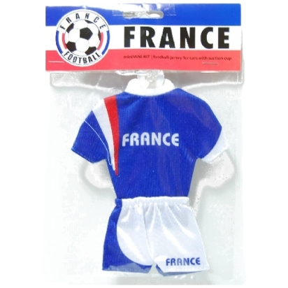 Mini Tenue Foot France Avec Ventouse