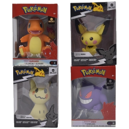 Figurine Pokémon Vinyle 4 Assortiments 1