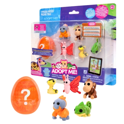 Adopt me! Pack de 6 figurines (Tropical