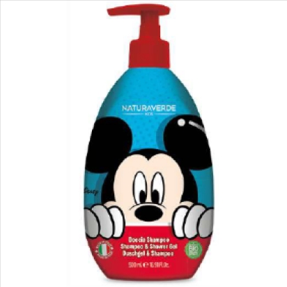 MICKEY SHAMPOING & GEL DOUCHE 500ml