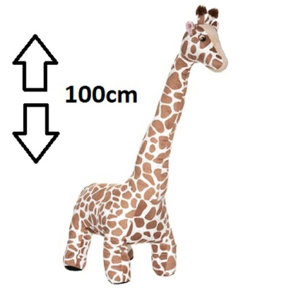 Peluche géante Girafe 100cm