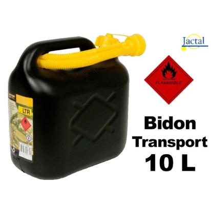 Bidon pour essence 10L noir