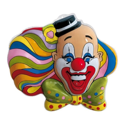 Wanddeko Clown