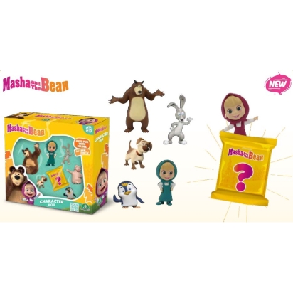 Masha et Michka - Coffret Figurines Mult