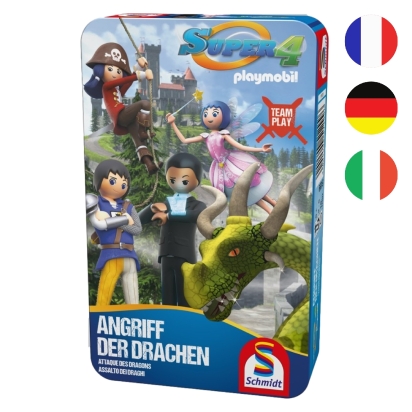 Super 4 Playmobil Attaque des Dragons