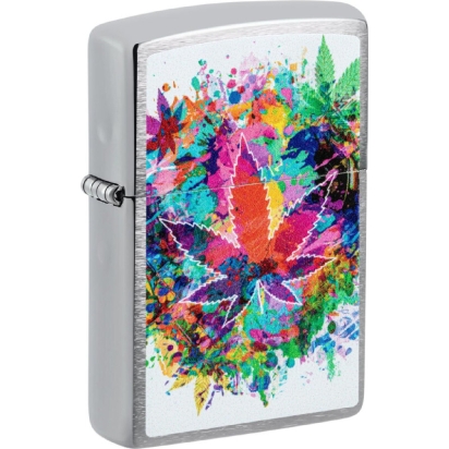 Zippo Colourful Cannabis