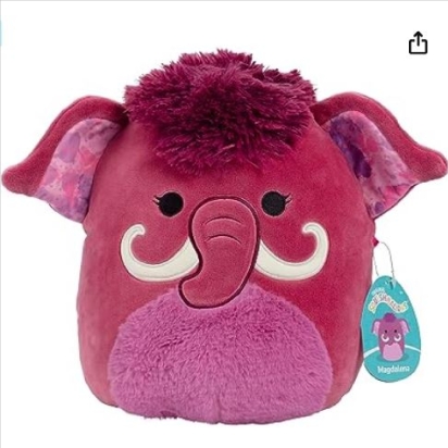 Squishmallow Magdalena the Magenta Wooll