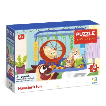 Puzzle Hamster's fun, 30 pieces