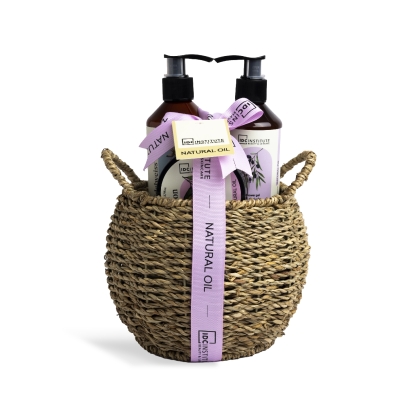 IDC INSTITUTE SET NATUREL PANIER 3PCS