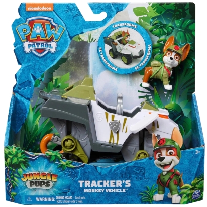 VEHICULE + FIGURINE TRACKER JUNGLE PUPS